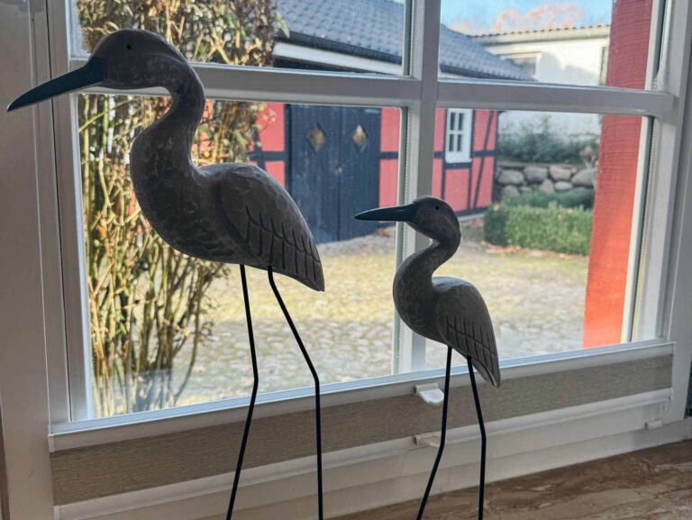 Blick auf das Gerätehaus